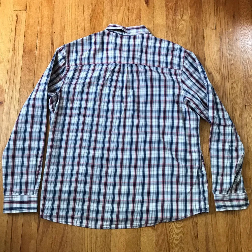 True Religion Men's Plaid Button-Down Shirt 3XL